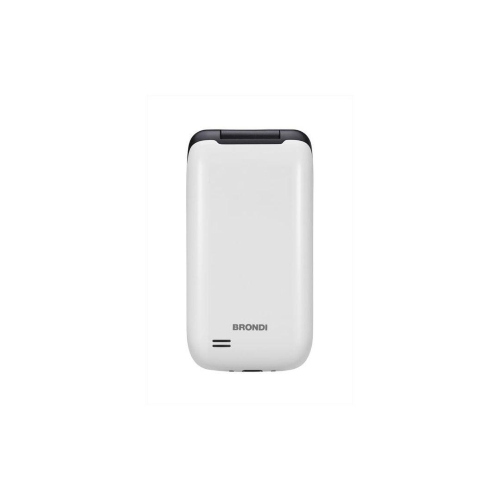 BRONDI STRIKE 4G DUAL SIM 2.8" CLAMSHELL FLIP ATTIVO 3 TASTI CHIAMATA RAPIDA 4G LTE LIGHT GREY